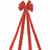 Christmas Decoration Dekoratyvinė juosta Kalėdų eglutei Raudona 130x33 cm