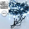 Christmas Decoration Kalėdinės eglutės lemputės, 480 LED lempučių, šaltai balta