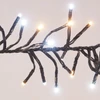 Christmas Gifts Christmas Decoration Kalėdinės eglutės lemputės, 3000 LED lempučių grandinėlė, laikmatis, šalta ir šilta balta