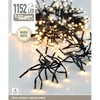 Christmas Decoration KALĖDINĖS LEMBUTĖS GRANDINĖS LIGHTS 1152 LED LAIKMATIS ŠILTAS Baltas