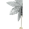 Christmas Decoration Kalėdų žvaigždė medelio viršūnė sidabrinė