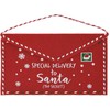 Christmas Decoration KALĖDINIS VOKAS LAIŠKUI KALĖDŲ SENELIUI IŠ VELTINIO 26x16CM SPECIAL DELIVERY 1054605
