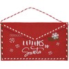 Christmas Decoration KALĖDINIS VOKAS LAIŠKUI KALĖDŲ SENELIUI IŠ VELTINIO 26x16CM LETTERS SANTA 1054612