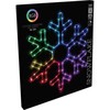 None Elektrinė LED dekoracija SNAIGĖ, 90 LED, RGB, USB, su pultu, 0,6x43x50cm