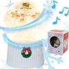 Christmas Decoration Skambinantis sniego rutulys 147 mm LED sniego senis