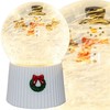 Christmas Decoration Skambinantis sniego rutulys 147 mm LED sniego senis