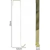 Nežinomas Kabliukas kalėdiniam vainikui, AAE328350, 29 cm, aukso