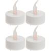 Ambiance Light Rinkinys 4 ŚWIECZEK Arbatos lemputė LED laikmatis Baltas 840964