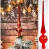 Christmas Gifts Kalėdų eglės viršūnė raudona, 25 cm