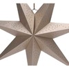 Christmas Gifts Dekoratyvinė žvaigždė 60 cm - Šampano auksinė - Kalėdų ornamentas
