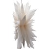 Kalėdinė dekoracija Christmas Gifts 3D DEKORATYVINĖ POPIERINĖ ŽVAIGŽDĖ 50CM BALTA