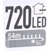 Mondex Christmas Gifts KALĖDINĖS LEMBUTĖS GRANDINĖS ŠVIESOS 720 LED ŠILTAI BALTA