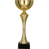 Detal Auksinis metalinis puodelis
