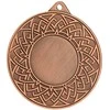 Detal Bendras bronzos medalis su vieta emblemai 25 mm - plieno