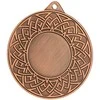 Detal Bendras bronzos medalis su vieta emblemai 25 mm - plieno