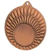 Detal Bendras bronzos medalis su vieta emblemai 25 mm - plieno