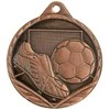 Detal Bronzos plieno medalis - Futbolas