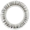 Detal Dekoracja świąteczna Victoria Sport Wianek dekoracyjny opona 30LED 40CM sidabrinė