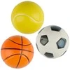 Eddy Toys MINKŠTŲ KAMUOLIUKŲ RINKINYS 25MM 3VNT. 258577