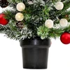 Edelman Choinka dekoracyjna Kaprun w donicy 20LED su bombkami wys: 90CM