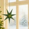 EDELMAN Pakabinama popierinė žvaigždė 60 cm žalia