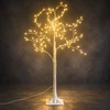 Kaledinė dekoracija Edelman Dekoratyvinis medelis 150LED 120CM baltas