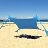 Enero Camp Paplūdimio pavėsinė su lycra danga 2.1x2x1.5 m