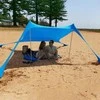 Enero Camp Paplūdimio pavėsinė su lycra danga 2.1x2x1.5 m