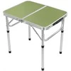 Enero Camp Sulankstomas turistinis stalas 60x45x25/56 cm, žalias