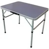 Enero Camp Sulankstomas kempingo staliukas 75x55x25–59 cm pilkas