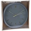 Excellent Houseware Sieninis laikrodis pilkas 30 cm