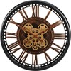 Redcliffs Excellent Houseware SUKIMAS SIENINIS LAIKRODIS, MECHANIZMAS, 50cm, RUDAS