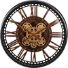 Redcliffs Excellent Houseware SUKIMAS SIENINIS LAIKRODIS, MECHANIZMAS, 50cm, RUDAS