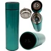 Excellent Houseware Excellent Housewere THERMOS TOURIST PUODULIS SU TERMOMETRA 450ml MĖLYNA