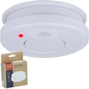 DŪMŲ JUTIKLIS PRIEŠGAISRINIS SIGNALIZATORIUS 85dB 9V BATERIJA GRUNDIG 430843