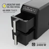 Neriebalų gruzdintuvė 2400 W, 5,0 l + 5,0 l vertikali MAESTRO