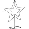 EDELMAN metalinė dekoratyvinė žvaigždė 50 cm juoda
