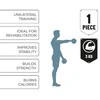 Umbro - Exercise dumbbell 3kg (Mėlyna)