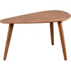 Home Styling Collection SVETAINĖS KAVOS STALIUKŲ RINKINYS 2 VNT. MDF MEDIENOS