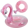 Jilong PLAUSTAS PLŪDURIAVIMUI 76x76CM FLAMINGAS SU BLIZGUČIAIS 35660 627531