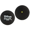 Wilson Staff skvošo kamuoliukai Geltona Dot, 2 vnt., WRT617800 (vienas dydis)