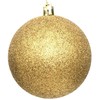 Mondex Christmas Decoration DEKORATYVINIS PLASTIKINIS KUMULYS, Saugus, 6 vnt., 80 mm skersmens, AUKSO