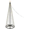 Koopman Choinka dekoracyjna 370LED super ciepły balta 210CM juodas