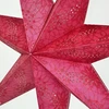 Christmas Gifts KOOPMAN DEKORATYVINĖ POPIERINĖ ŽVAIGŽDĖ 60CM RAUDONA