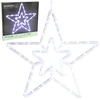 KOOPMAN Dekoracja świąteczna Gwiazda dekoracyjna su podświetleniem 40LED 35CM balta