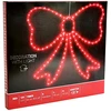 KOOPMAN DEKORACINIS KASPINAS 55CM RAUDONAS 120 LED 169793