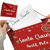 KOOPMAN KALĖDINIS VOKAS LAIŠKUI KALĖDŲ SENELIUI IŠ VELTO 26x16CM SANTA CLAUS 544637