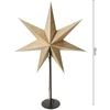 KOOPMAN Dekoracja świąteczna Christmas decoration Gwiazda dekoracyjna su podświetleniem LED wys:65CM CHAMPAGNE