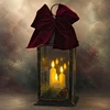 KOOPMAN Dekoracja świąteczna Affek Design Latarnia lampion adwentowy znicz LED 30CM 3 świece