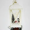 Dekoracja świąteczna Koopman Latarnia lampion dekoracyjny wys: 48CM - Bałwan